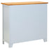 Maison Madeleine -  Sideboard 90x33.5x83 cm Solid Oak Wood